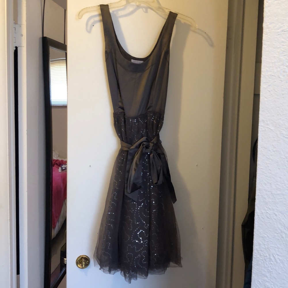 Aryn K Sequin Dress
